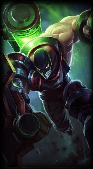 Augmented Singed — Singed skin splash art