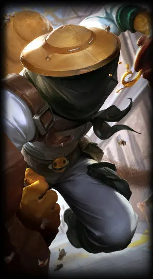 Beekeeper Singed — Singed skin splash art