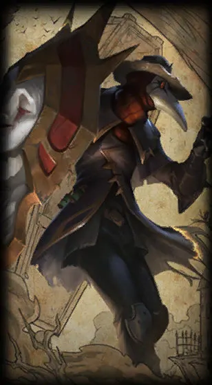 Black Scourge Singed — Singed skin splash art