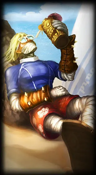 Surfer Singed — Singed skin splash art