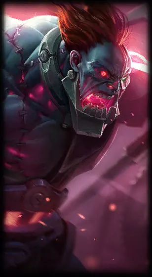 Hextech Sion — Sion skin splash art