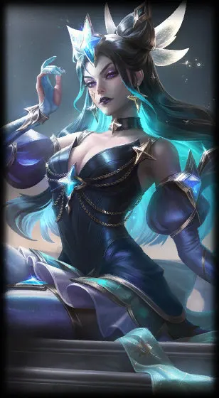 Prestige Star Guardian Syndra — Syndra skin splash art