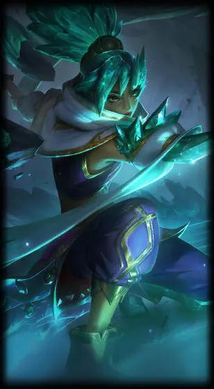 Crystalis Motus Taliyah — сплеш-арт скина Талии
