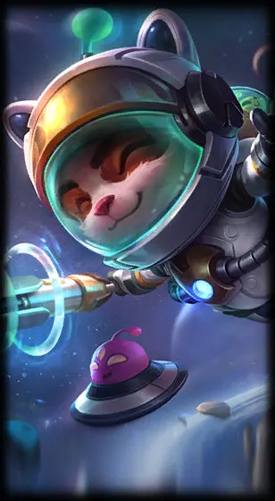 Astronaut Teemo — Teemo skin splash art