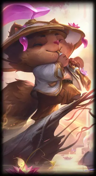 Prestige Spirit Blossom Teemo — Teemo skin splash art