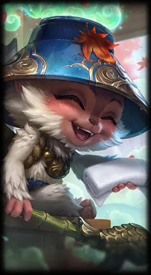 Spirit Blossom Springs Teemo — Teemo skin splash art