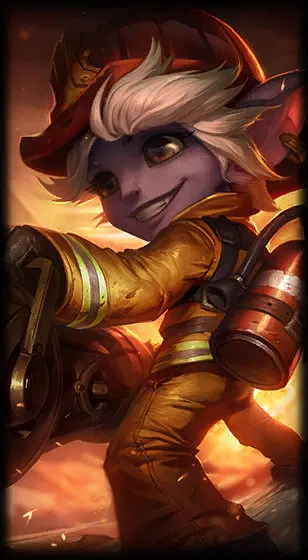 Firefighter Tristana — Tristana skin splash art