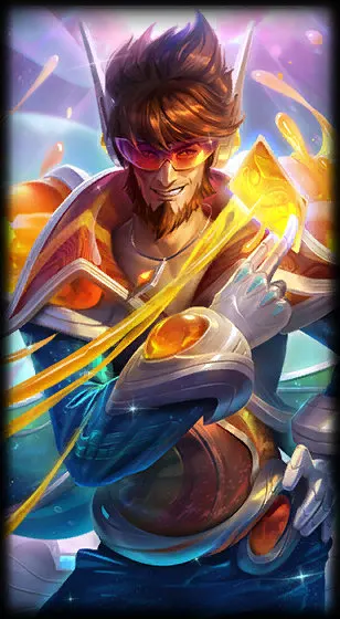 Space Groove Twisted Fate — арт скина Twisted Fate