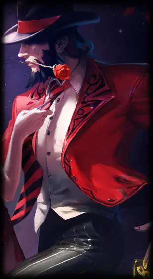 Tango Twisted Fate — арт скина Twisted Fate