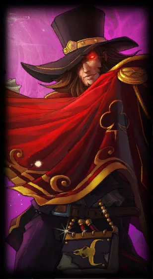 Великолепная Twisted Fate — арт скина Twisted Fate