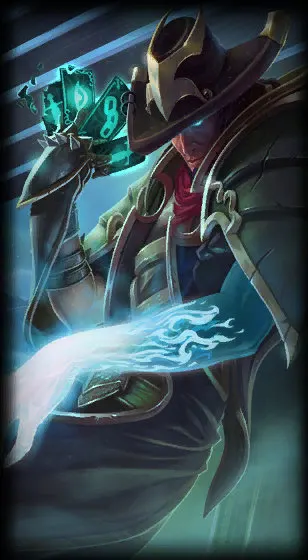 Underworld Twisted Fate — арт скина Twisted Fate