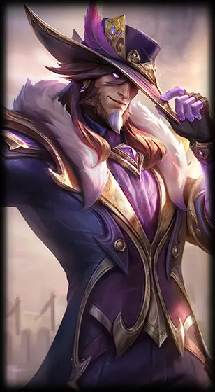 Victorious Twisted Fate — арт скина Twisted Fate