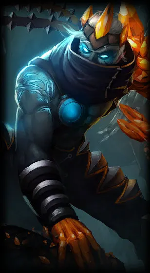 Blight Crystal Varus — Varus skin splash art