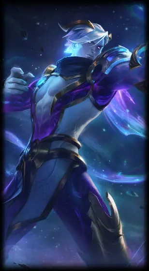 Cosmic Hunter Varus — Varus skin splash art