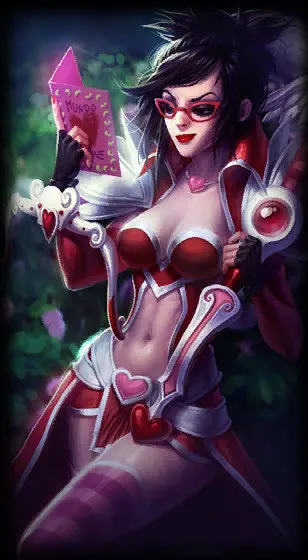 Heartseeker Vayne — Vayne skin splash art
