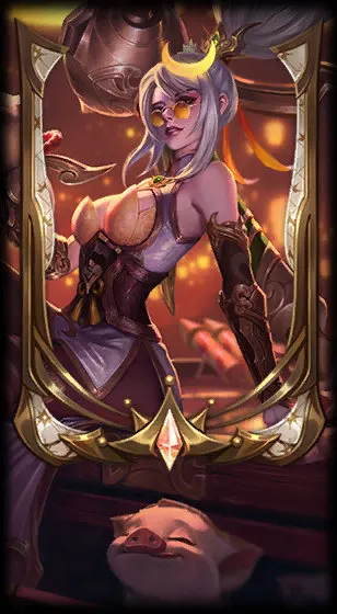 Prestige Firecracker Vayne (2022) — Vayne skin splash art