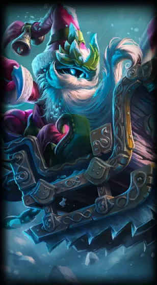 Bad Santa Veigar — сплеш-арт скина Вейгара