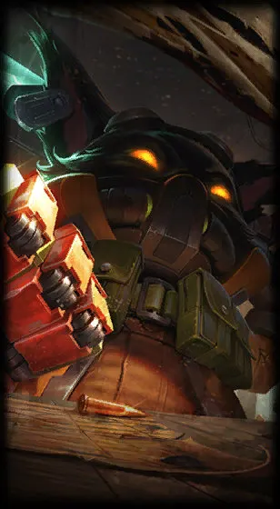 Omega Squad Veigar — сплеш-арт скина Вейгара