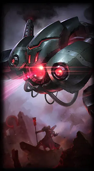 Battlecast Vel'Koz — арт скина Vel'Koz