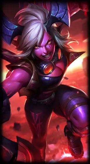 Demon Vi — Vi skin splash art