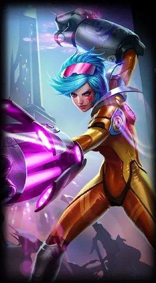 Neon Strike Vi — Vi skin splash art