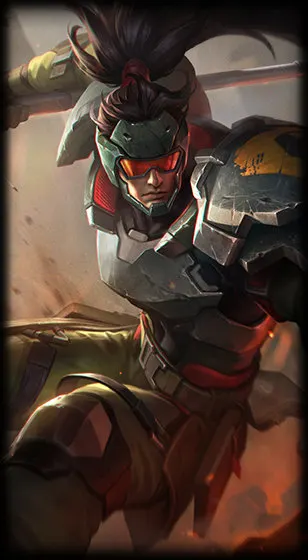Commando Xin Zhao — Xin Zhao skin splash art