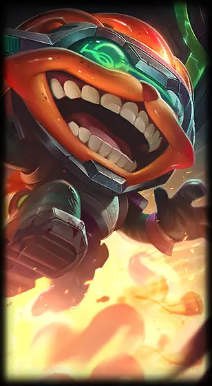Odyssey Ziggs — Сплэш-арт скина Зиггса