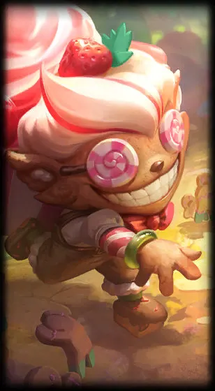 Sugar Rush Ziggs — Сплэш-арт скина Зиггса