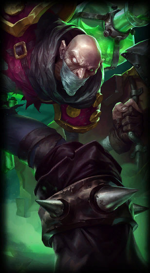 Singed portrait