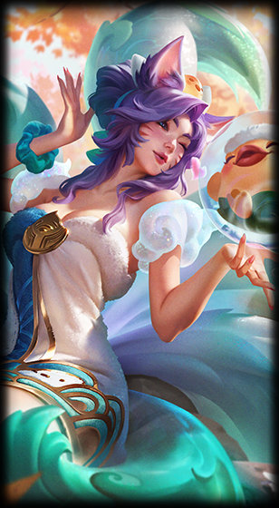 Spirit Blossom Springs Ahri — Ahri skin