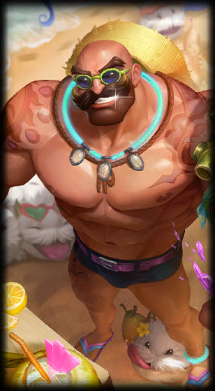 Pool Party Braum — Braum skin