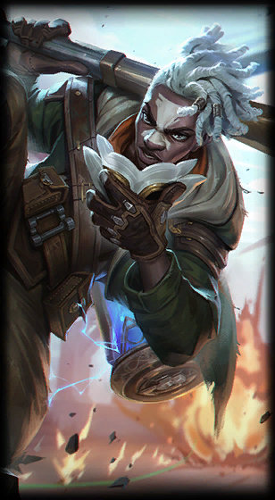 Arcane Firelight Ekko — Ekko skin