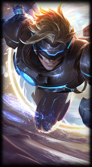 Pulsefire Ezreal — экран загрузки