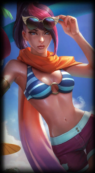 Pool Party Fiora — экран загрузки