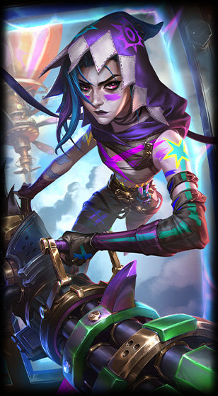 Arcane Fractured Jinx — Jinx skin