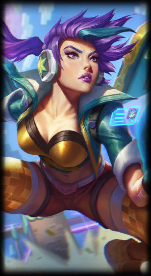 Arcade Kai'Sa — экран загрузки