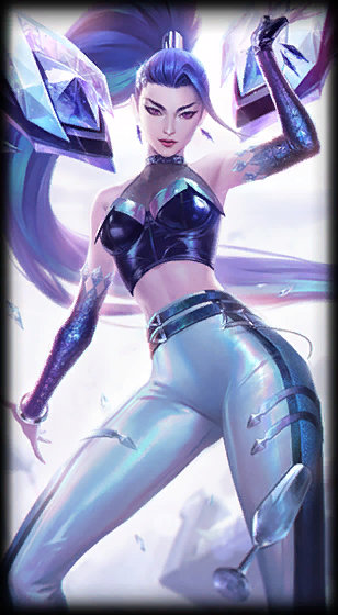 K/DA ALL OUT Кай'Са — загрузочный экран