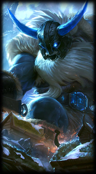 Glacial Olaf — loading screen