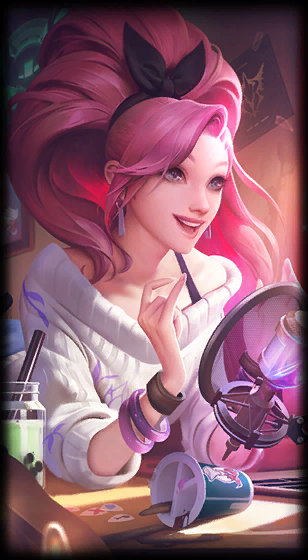 K/DA ALL OUT Seraphine Indie — экран загрузки
