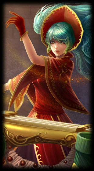 Silent Night Sona — loading screen