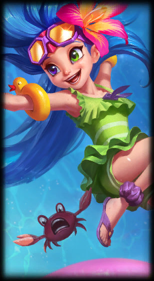 Pool Party Zoe — экран загрузки