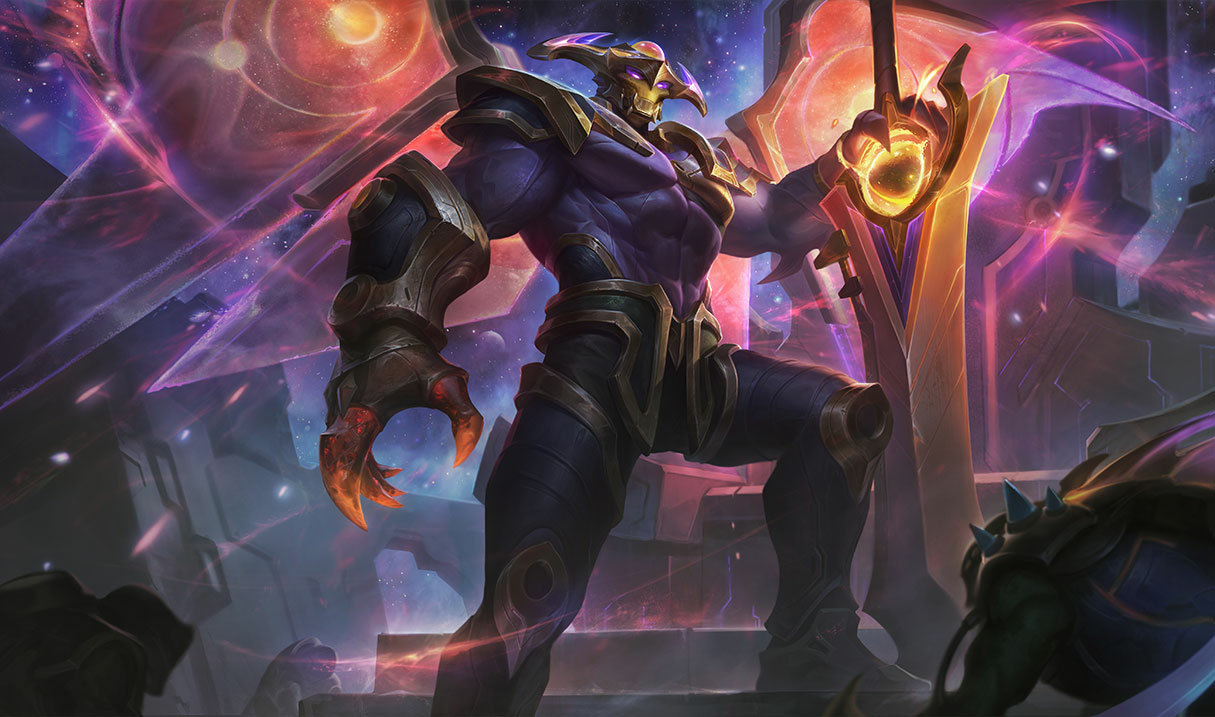 Odyssey Aatrox splash art