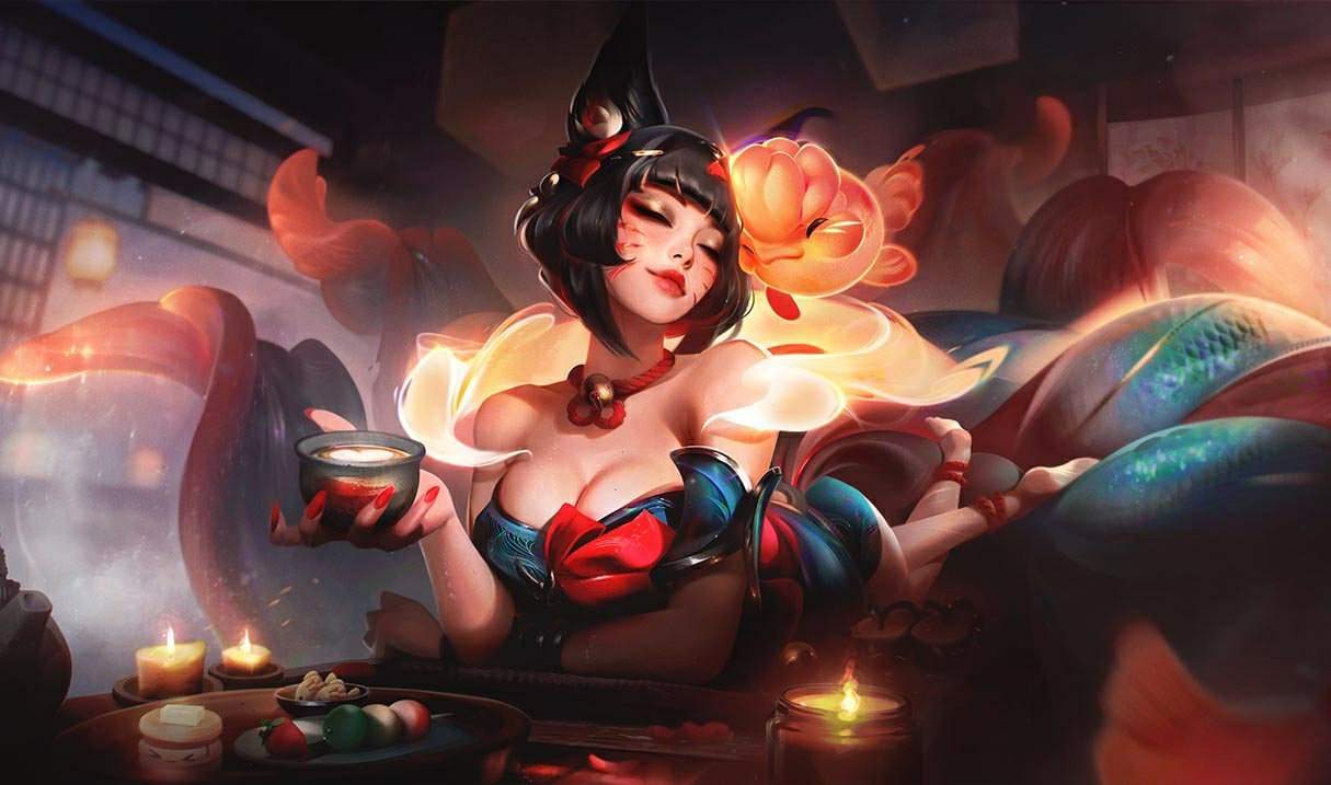 Изображение Ари из дополнения After Hours Spirit Blossom Springs