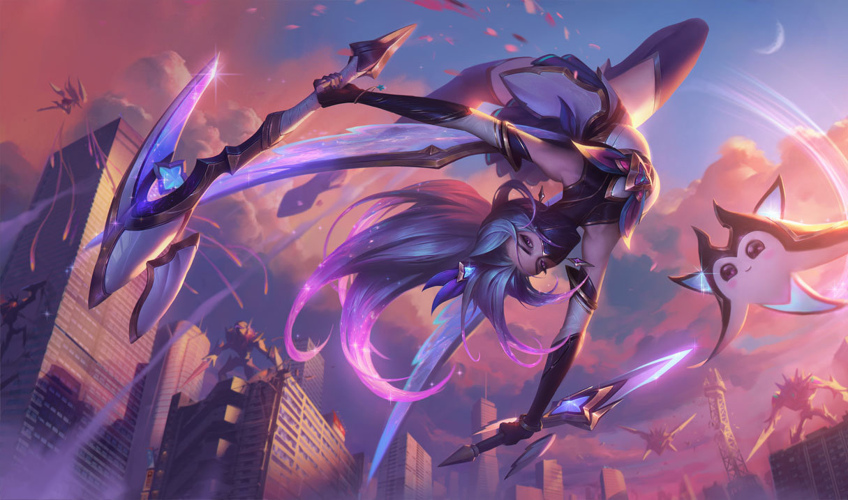 Сплэш-арт Star Guardian Akali