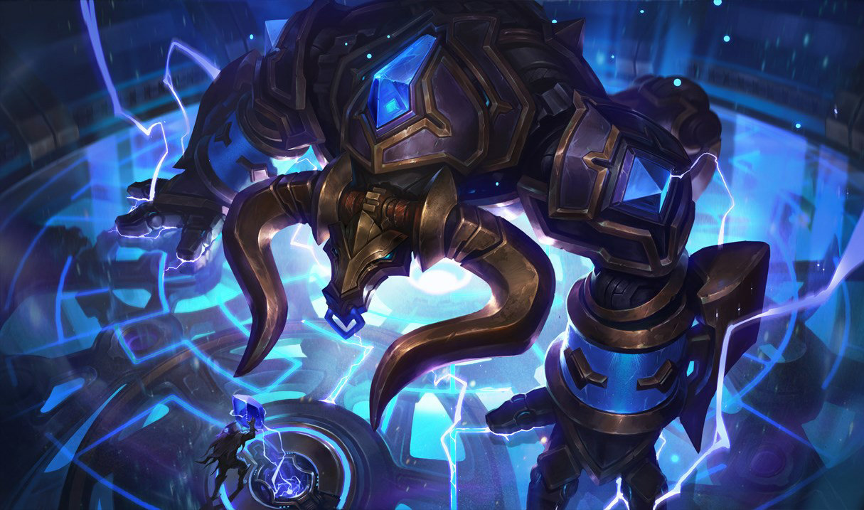 Заставка Hextech Alistar