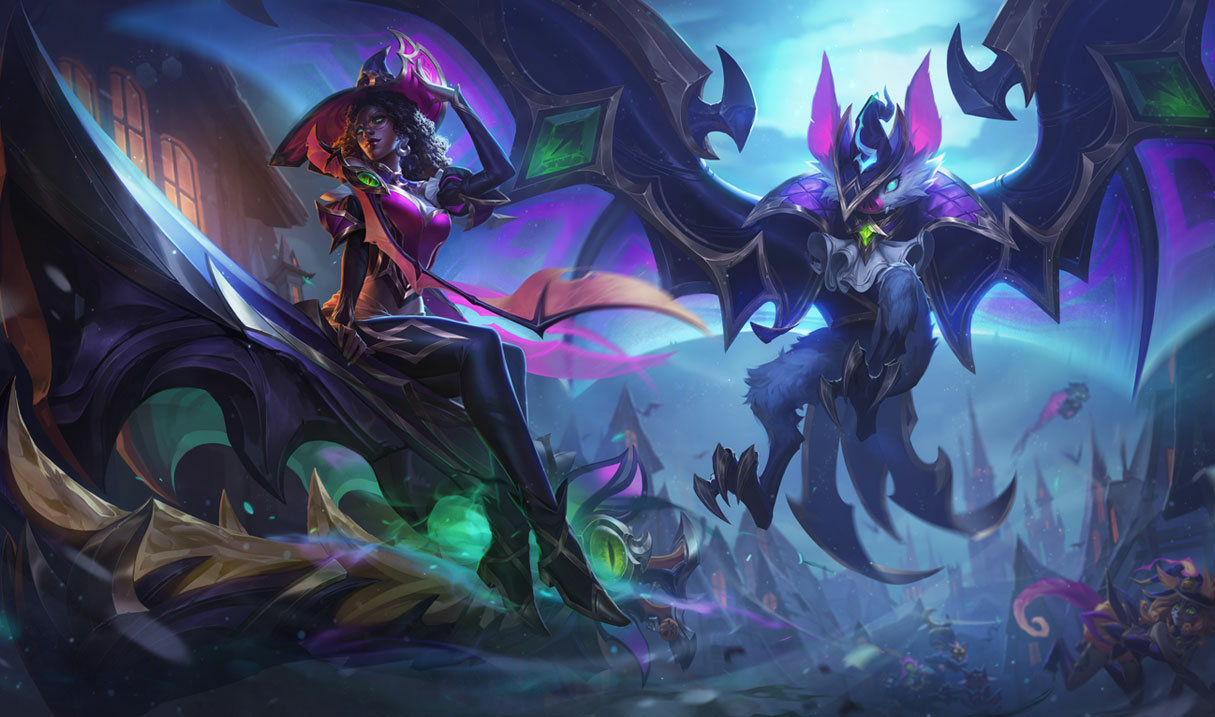 Bewitching Batnivia splash art