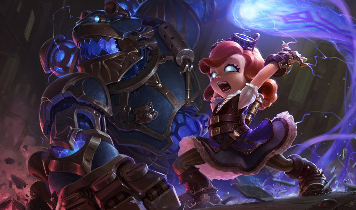 Hextech Annie splash art