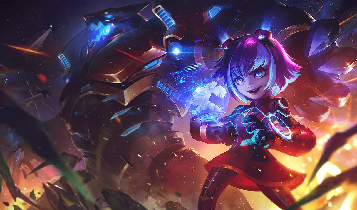 Заставка Super Galaxy Annie