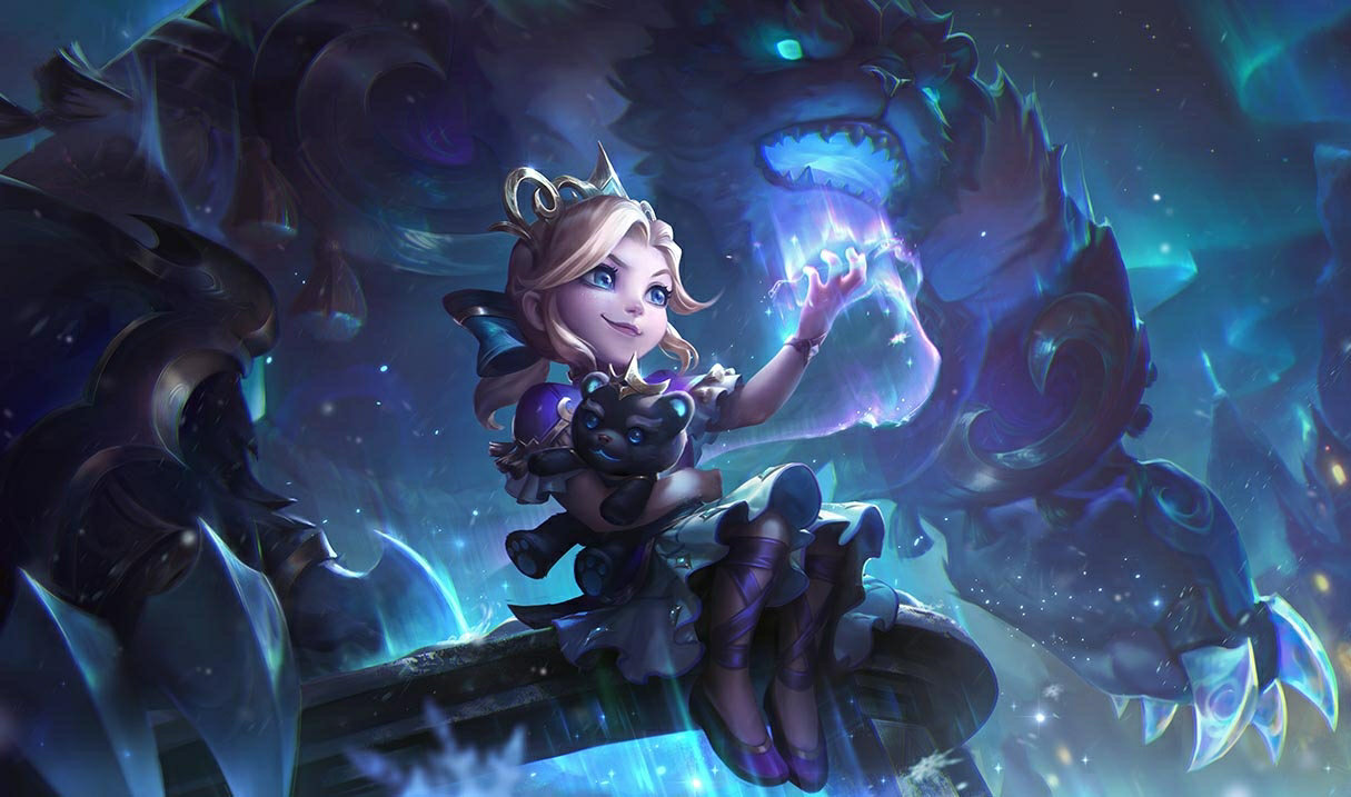 Winterblessed Annie splash art