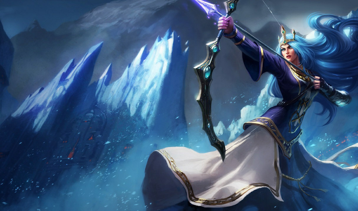 Queen Ashe splash art